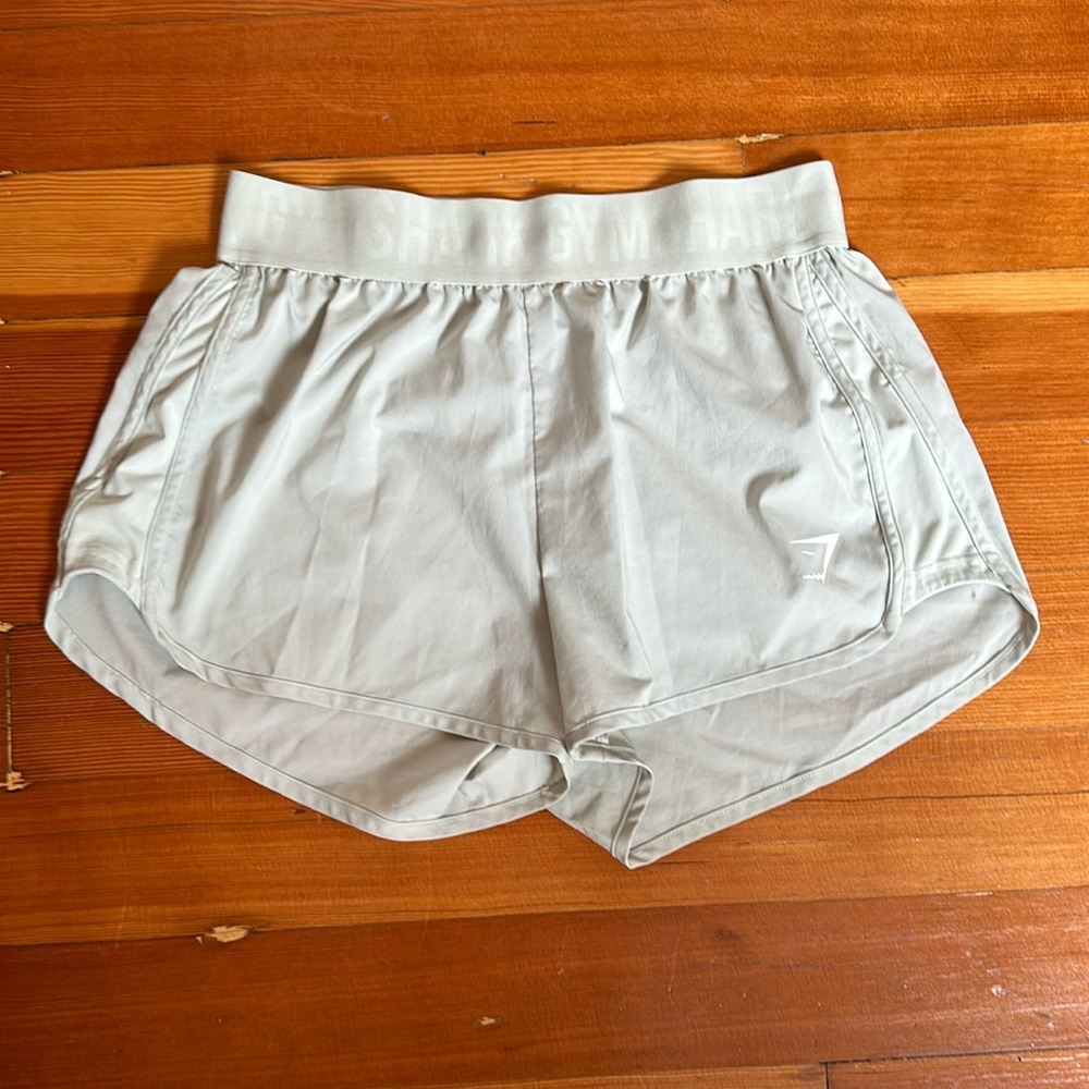 Gymshark Training Loose Fit Shorts Ice Grey Size S